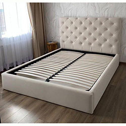 Фото Ліжко Велюр з механізмом та ламелями 140х200