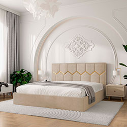 Фото Ліжко Mirali з механізмом та ламелями 160х200