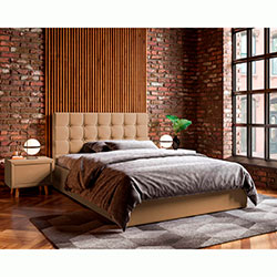 Фото Ліжко Quattro з механізмом та ламелями 180х200