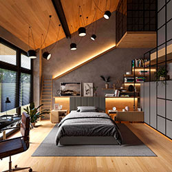 Фото Ліжко Line з механізмом та ламелями 160х200