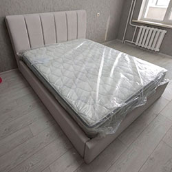 Фото Ліжко Line з механізмом та ламелями 160х200