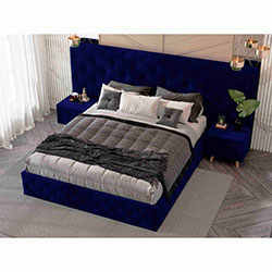 Фото Ліжко Oscar Plus з механізмом та тумбами 160х200