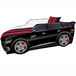 Ліжко дитяче Premium з механізмом 80x180 Р003 Audi Q7 Black