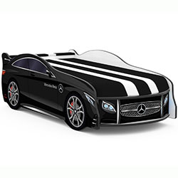 Ліжко дитяче Premium з механізмом 80x180 Р006 Mercedes Black