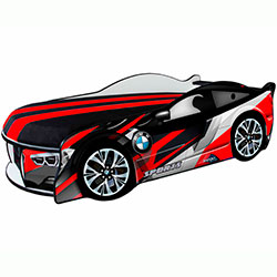 Фото Ліжко дитяче Space 01 з механізмом 80x180 BMW