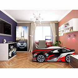 Фото Ліжко дитяче Space 01 з механізмом 80x180 BMW