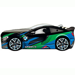 Фото Ліжко дитяче Space 03 з механізмом 80x180 BMW