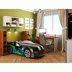 Фото Ліжко дитяче Space 03 з механізмом 80x180 BMW