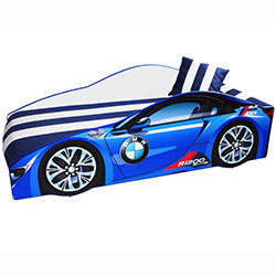 Фото Ліжко дитяче Еліт з механізмом Е-1 80x170 Синій BMW