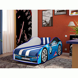 Фото Ліжко дитяче Еліт з механізмом Е-1 80x170 Синій BMW