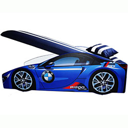 Фото Ліжко дитяче Еліт з механізмом Е-1 80x170 Синій BMW