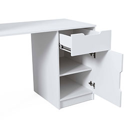 Фото Стіл London Білий + Білий