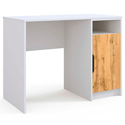 Фото Стіл Junior 1 Білий + Дуб Тахо