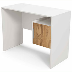 Фото Стіл Junior 2 Білий + Дуб Тахо