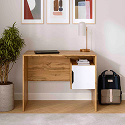 Фото Стіл Junior 2 Дуб Тахо + Білий