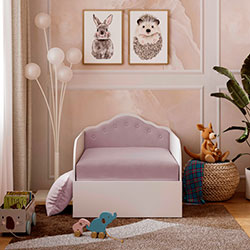 Фото Ліжко-крісло Princess 80x190 Dusty Rose