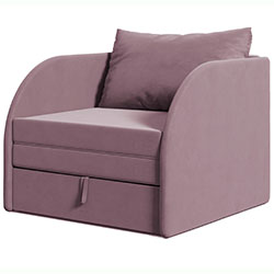 Фото Крісло-ліжко Richi 80x190 Dusty Rose