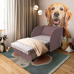 Фото Крісло-ліжко Richi 80x190 Dusty Rose