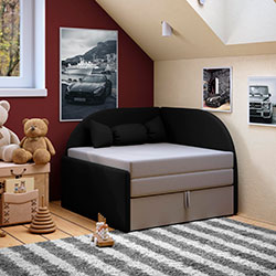 Фото Крісло-ліжко Малятко 01 80х170 Чорний