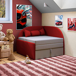 Фото Крісло-ліжко Малятко 02 80х170 Червоний