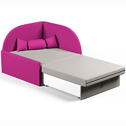 Фото Крісло-ліжко Малятко 03 80х170 Рожевий