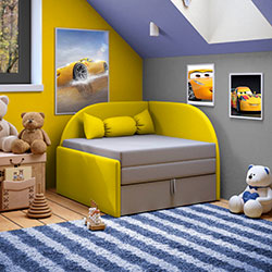 Фото Крісло-ліжко Малятко 05 80х170 Жовтий