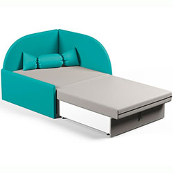 Фото Крісло-ліжко Малятко 06 80х170 Бірюза