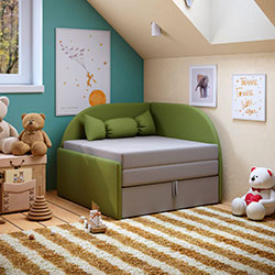 Фото Крісло-ліжко Малятко 07 80х170 Лайм