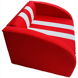 Фото Крісло-ліжко Smart SM 002 80х170 Червоний