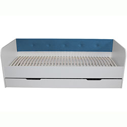 Ліжко Valencia з шухлядою 80х190 Sky Blue