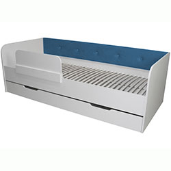 Фото Ліжко Valencia з шухлядою 80х190 Sky Blue