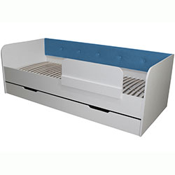 Фото Ліжко Valencia з шухлядою 80х190 Sky Blue