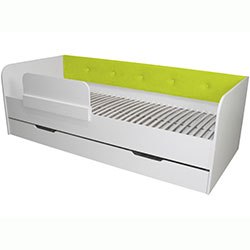 Фото Ліжко Valencia з шухлядою 90х190 Lime