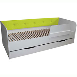 Фото Ліжко Valencia з шухлядою 90х190 Lime