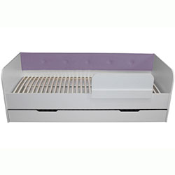 Фото Ліжко Valencia з шухлядою 80х190 Lilac