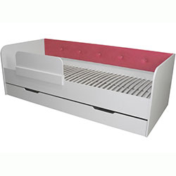 Фото Ліжко Valencia з шухлядою 80х190 Coral