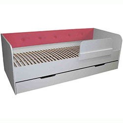 Фото Ліжко Valencia з шухлядою 80х190 Coral