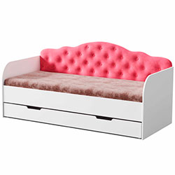 Фото Ліжко Sofia з шухлядою 80х190 Coral
