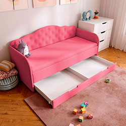 Фото Ліжко Melisa з шухлядою 90х190 Coral