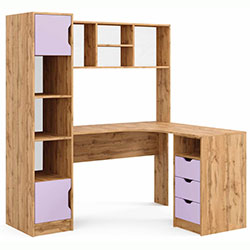 Фото Кутовий стіл Teenager Дуб Тахо