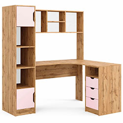 Фото Кутовий стіл Teenager Дуб Тахо