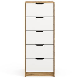 Фото Комод 5 ящиків Teenager Дуб Тахо