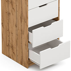 Фото Комод 5 ящиків Teenager Дуб Тахо