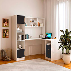 Фото Кутовий стіл Teenager Білий