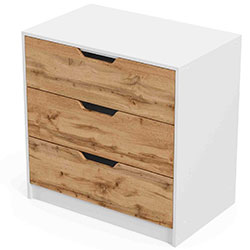 Фото Комод 3 ящики Teenager Білий