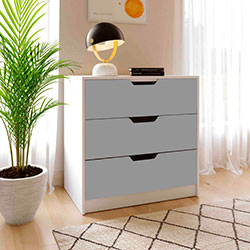 Фото Комод 3 ящики Teenager Білий