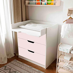 Фото Комод 3 ящики Teenager Білий