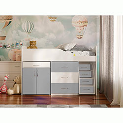 Фото Ліжко кімната №5 зі столом 80х180 Bed Room