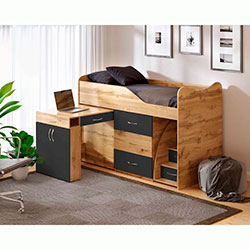 Фото Ліжко кімната №5 зі столом 80х180 Bed Room