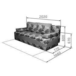 Фото Диван Сіті 140